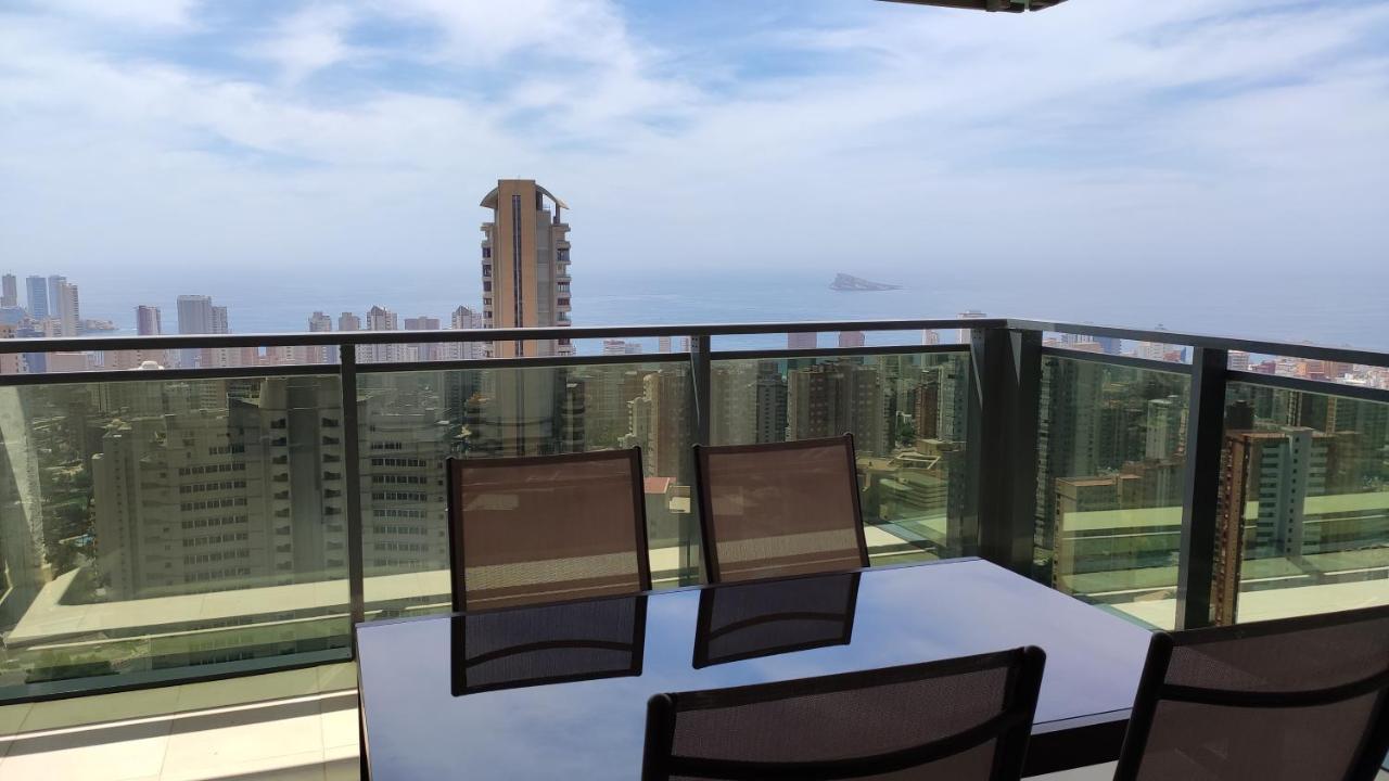 Las Vistas Que Te Mereces - Impresionante Planta 35 Apartment Benidorm Luaran gambar